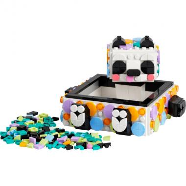 LEGO Конструктор DOTS Ящик с милой пандой