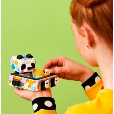 LEGO Конструктор DOTS Ящик с милой пандой