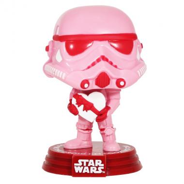 Funko Коллекционная фигурка FunkoPOP! Bobble: Star Wars: Valentines: Stormtrooper w/Heart 52873