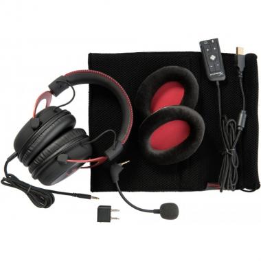 HyperX Гарнитура игровая Cloud II 3.5mm/USB, Red