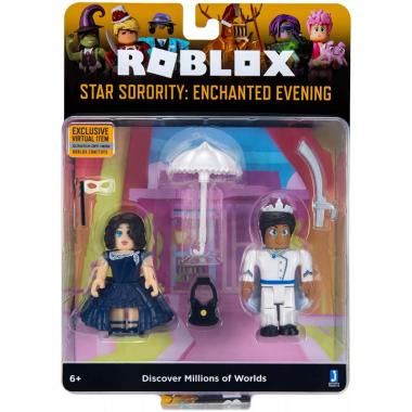 Roblox Ігрова колекційна фігурка Game Packs Star Sorority: Enchanted Evening W6