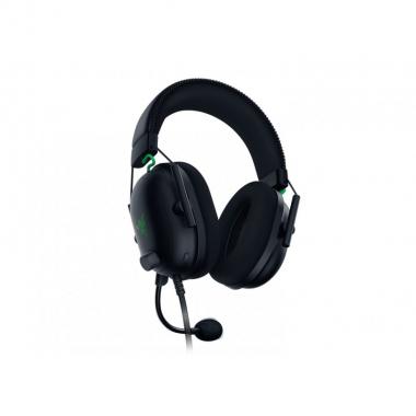 Razer BlackShark V2 - Wired + USB Mic Enhancer, black