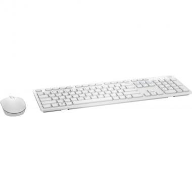 Dell Wireless Keyboard and Mouse-KM636 - White US