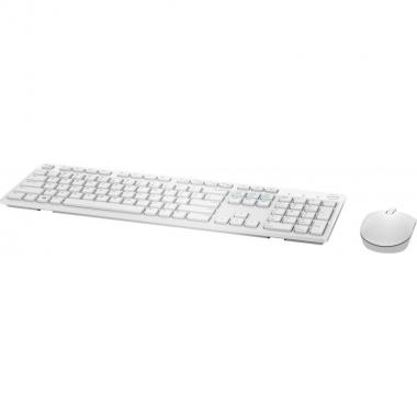 Dell Wireless Keyboard and Mouse-KM636 - White US