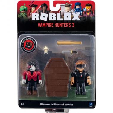 Roblox Ігрова колекційна фігурка Jazwares Roblox Game Packs Vampire Hunter 3 W9