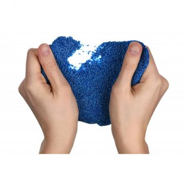 PAULINDA Маса для ліплення Modeling foam Відро 800мл (синій)