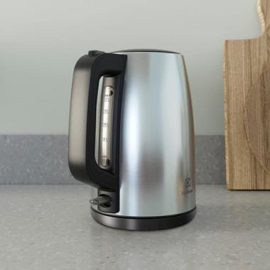 Electrolux Електрочайник, 1,7л, Strix, метал, нерж
