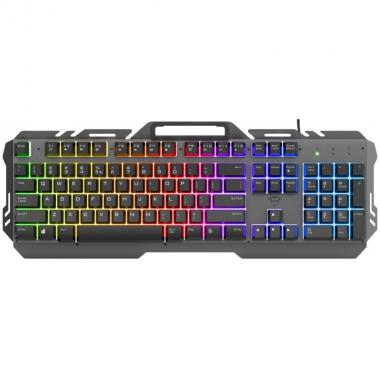 Trust Клавиатура игровая GXT 853 Esca Metal USB, Black