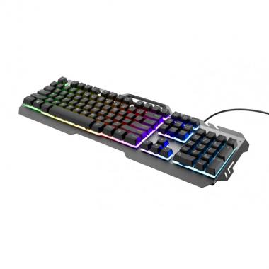 Trust Клавиатура игровая GXT 853 Esca Metal USB, Black