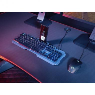 Trust Клавиатура игровая GXT 853 Esca Metal USB, Black