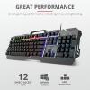 Trust Клавиатура игровая GXT 853 Esca Metal USB, Black