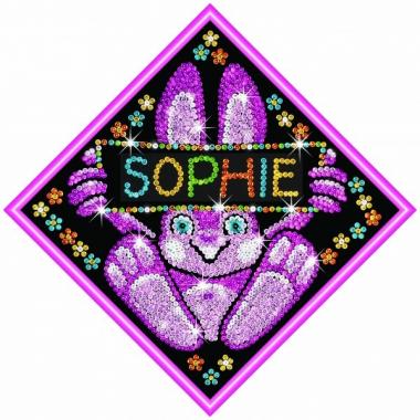 Sequin Art Набір для творчості MY NAME Bunny