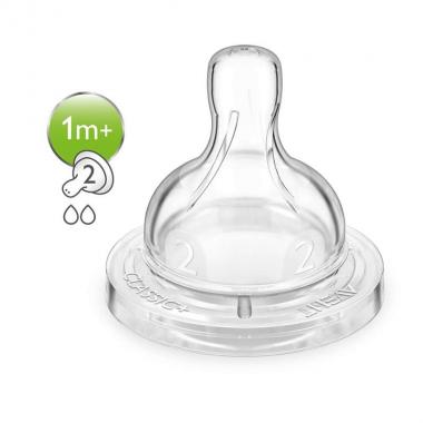 Avent Соска силиконовая Classic+[SCF632/27]
