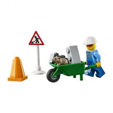 LEGO Конструктор City Пікап для дорожніх робіт 60284