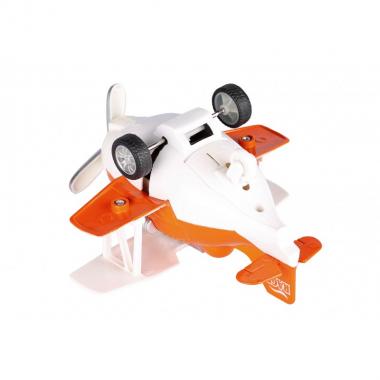 Same Toy Metal inertial Aircraft with light and sound (orange)