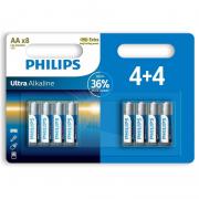 Philips Battery Ultra Alkaline AA blister, 8 pcs