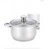 ARDESTO Casserole Gemini, glass lid, 3.8 l, stainless steel
