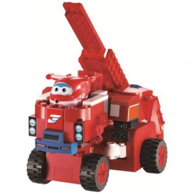 Super Wings Конструктор-трансформер Small Blocks 2-in-1 Buildable Transforming Vehicle Jett, Джетт