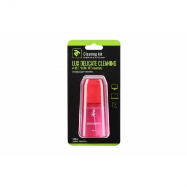 2E Набір для чищення LUX CLEAN 100ml Liquid for LED/LCD + серветка[2E-SKTR100LRD]