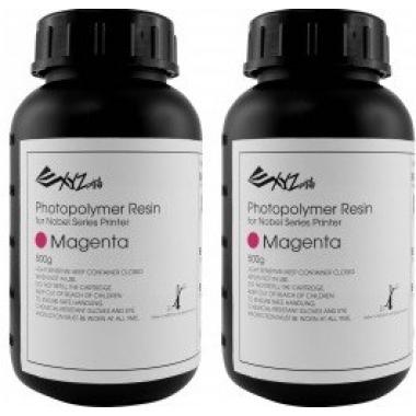 XYZ printing Пляшка з фотополімером 2x500ml для Nobel, червоний
