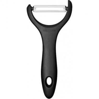 Fiskars Овощечистка горизонтальная Essential, нерж. сталь, пластик