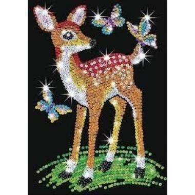 Sequin Art Craft set RED - Fiona Fawn