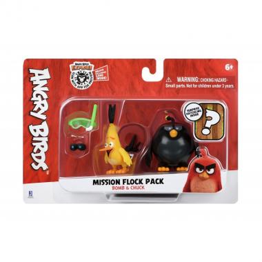 Angry Birds Ігрова фігурка ANB Mission Flock Бум і Чак