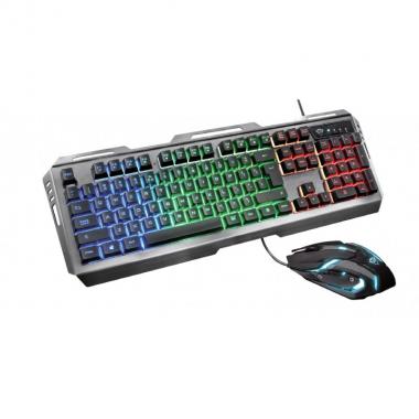 Trust GXT 845 Tural Gaming Combo STEEL