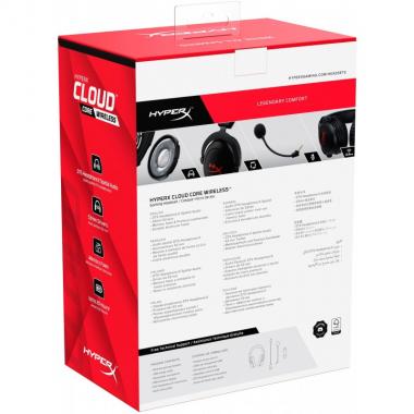 HyperX Гарнитура Cloud Core WL USB, Black 4P5D5AA