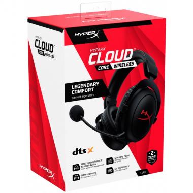 HyperX Гарнитура Cloud Core WL USB, Black 4P5D5AA