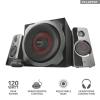 Trust 2.1 GXT 38 Tytan Ultimate Bass Speaker Set BLACK