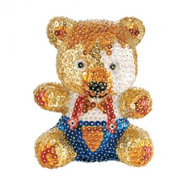 Sequin Art Набор для творчества 3D Медвежонок