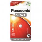 Panasonic Батарейка серебряно-цинковая SR41(392, V392, D392) блистер, 1 шт.