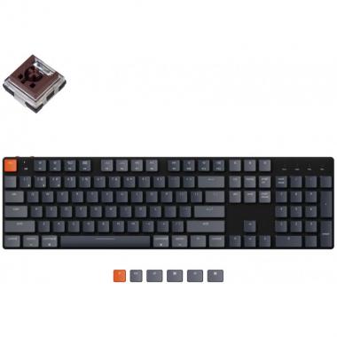 Keychron Клавіатура K5SE 104 Key Optical Brown White Led Hot-Swap WL UA Black