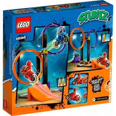 LEGO Конструктор City Stuntz Каскадерская задача с вращением