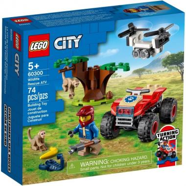 LEGO Конструктор City Рятувальний всюдихід для звірів 60300-