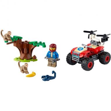 LEGO Конструктор City Рятувальний всюдихід для звірів 60300-