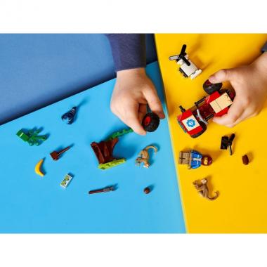 LEGO Конструктор City Рятувальний всюдихід для звірів 60300-