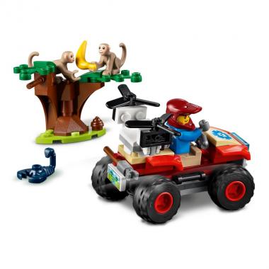 LEGO Конструктор City Рятувальний всюдихід для звірів 60300-