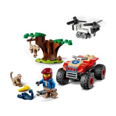 LEGO Конструктор City Рятувальний всюдихід для звірів 60300-