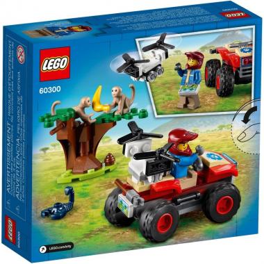LEGO Конструктор City Рятувальний всюдихід для звірів 60300-