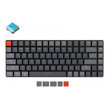 Keychron Клавиатура K3 84 Key Low Profile Hot-Swap Optical RGB Blue
