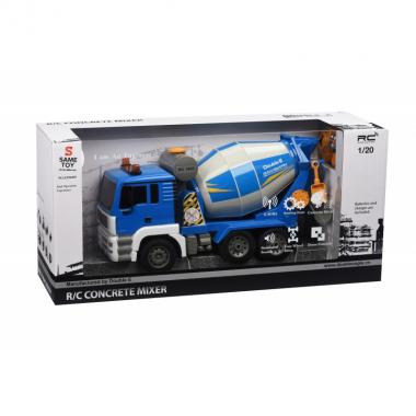 Same Toy Машинка на р/к Бетонозмішувач (синій)