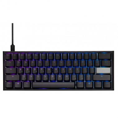 Ducky Клавіатура One 2 Mini, Cherry Brown, RGB LED, UA/RU, Black-White