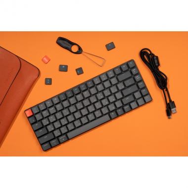 Keychron Клавіатура K3 84 Key Low Profile Gateron White LED Red