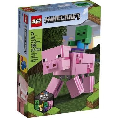 LEGO Конструктор Minecraft Свиня і Зомбі-дитина 21157