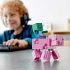 LEGO Конструктор Minecraft Свиня і Зомбі-дитина 21157