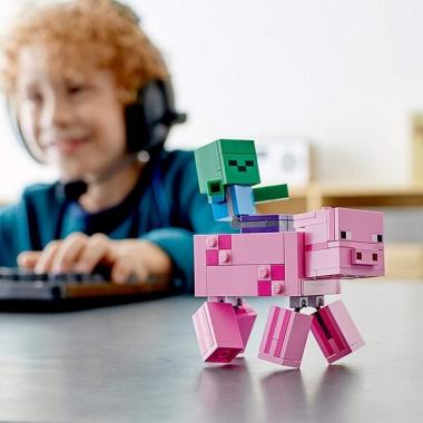LEGO Конструктор Minecraft Свиня і Зомбі-дитина 21157