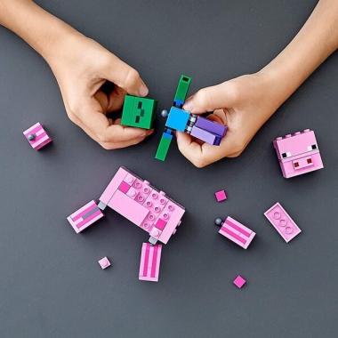 LEGO Конструктор Minecraft Свиня і Зомбі-дитина 21157