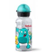 Tefal Детская бутылка для питья Drink2go Tritan 0,4 л[голубая/декор  Монстр ]